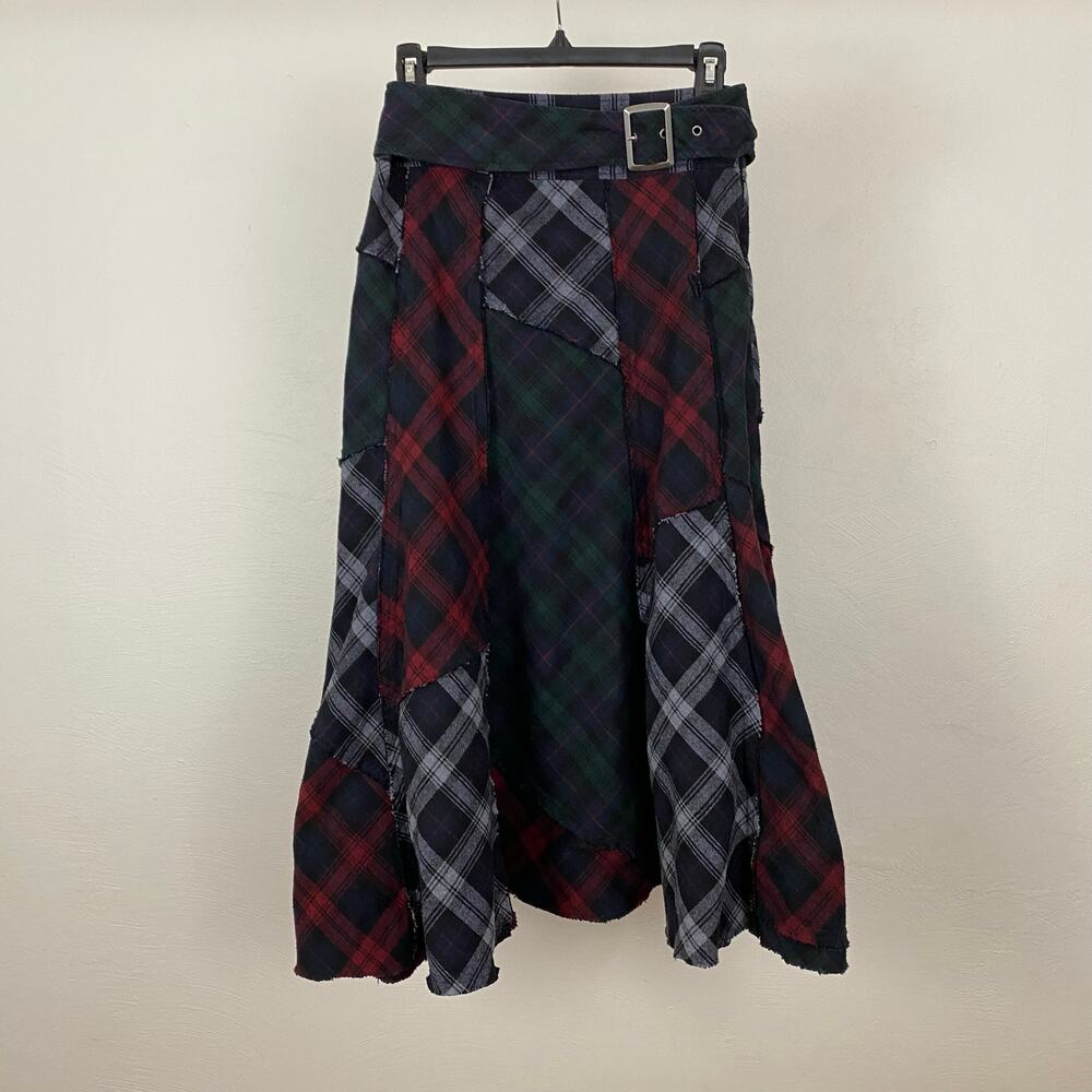 Free People Walk This Way Maxi Skirt - Navy - Size 2